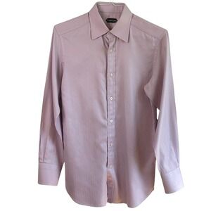 Tom Ford Light Purple Dress Shirt Slim Cut 15.5" Neck 100% Cotton